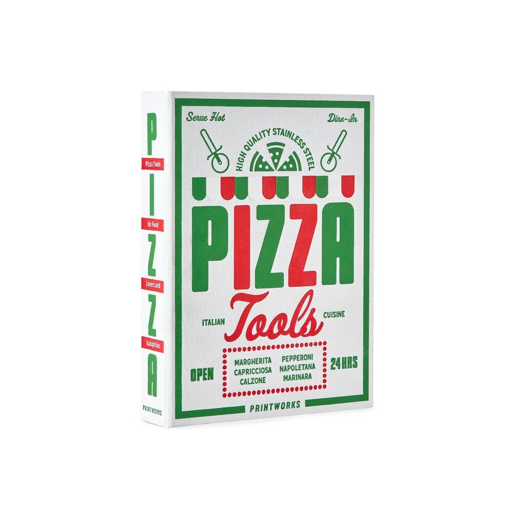 The Essentials Pizza Tools Set Include Pizza Serving Spatula and Pizza Cutter
